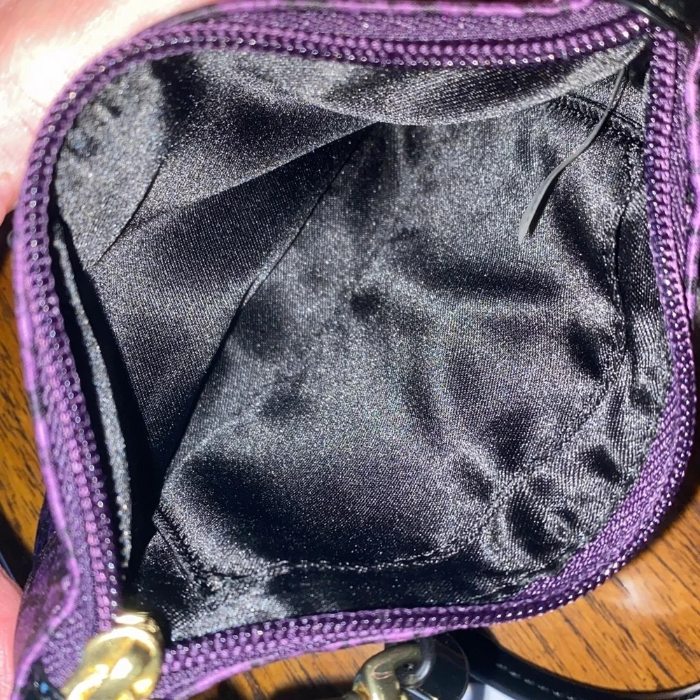 Coach Taylor Snake Print Satin Wristlet 🆕
